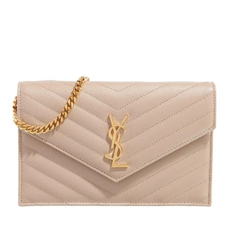 ysl chain wallet monogram|ysl wallet on chain sale.